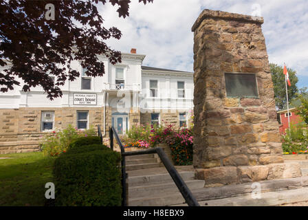 Victoria County Gerichtshaus Baddeck Cape Breton Nova Scotia Stockfoto