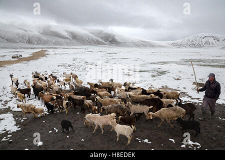 Landschaft des Pamir Pamir Tadschikistan - BGAO Provinz - Dach der Welt Stockfoto