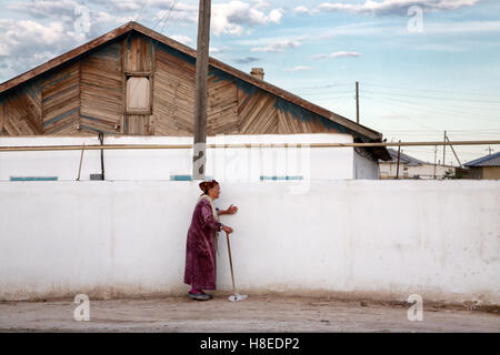 Moynaq - Aral-See - Usbekistan - Karakalpakstan - Asien Stockfoto