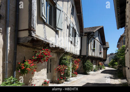 Mittelalterliche Dorf Issigeac, Dordogne, Perigord, Aquitanien, Frankreich Stockfoto