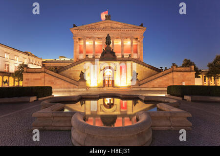 Alte Nationalgalerie (Alte Nationalgalerie), Museumsinsel, UNESCO-Weltkulturerbe, Mitte, Berlin, Deutschland, Europa Stockfoto