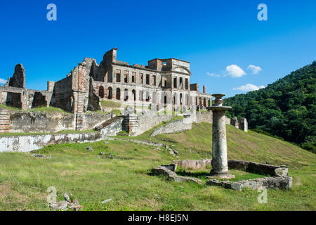 Schloss Sans Souci, UNESCO World Heritage Site, Haiti, Karibik, Mittelamerika Stockfoto