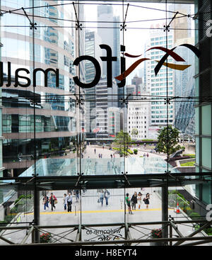 IFC Mall in Hongkong Island. Stockfoto