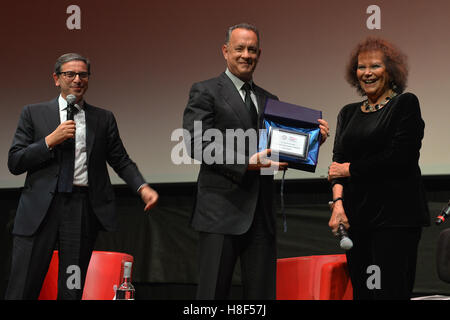 Tom Hanks im Rome film Festival 2016 Stockfoto