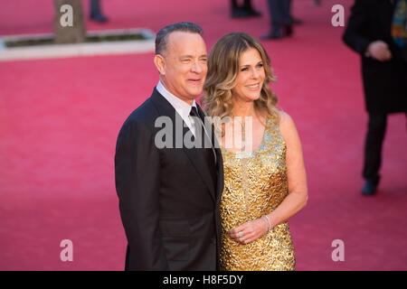 Tom Hanks im Rome film Festival 2016 Stockfoto