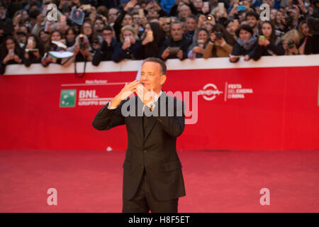 Tom Hanks im Rome film Festival 2016 Stockfoto