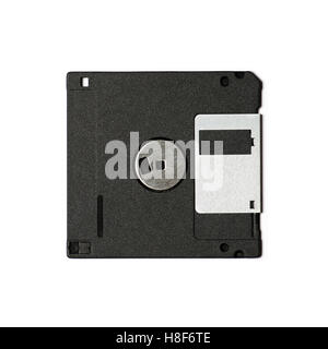 Isolierte Bild einer 3 1/2'-Diskette Stockfoto