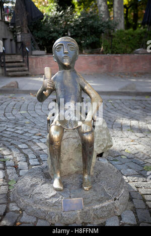 Tiflis, Georgien - 24. April 2015. Statue des georgischen Toastmaster genannt Tamada bei Shardeni Street in Tiflis Stockfoto