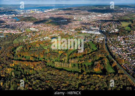 Belfast Antenne 2016 Stockfoto