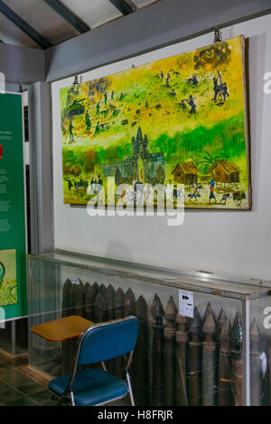 Kambodschanischen Landmine Museum, Angkor, Siem Reap, Kambodscha Stockfoto