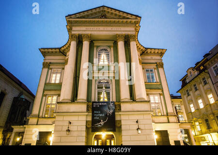 Das Ständetheater, Stavovske divadlo ist ein historisches Theater in Prag. die Uraufführung von Mozarts Don Giovanni Tschechische Republik Stockfoto