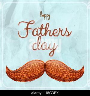 Happy Fathers Day. EPS 10 Stock Vektor
