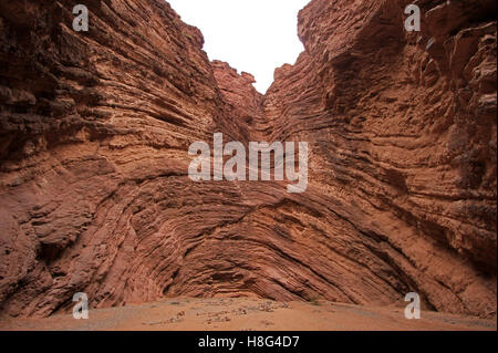 Amphitheater, Quebrada de Cafayate Valley, Argentinien Stockfoto