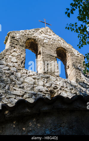 FORET DE ST PONS, CHAPELLE ST MARTIN, VIEUX ST PONS, GEMENOS BDR 13 FRANKREICH Stockfoto