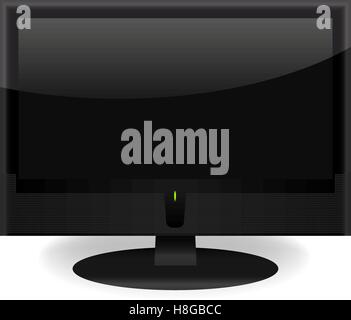 Vektor-Illustration von Computer-Monitor. Vektor-Illustration Eps 10 Stock Vektor
