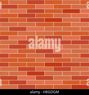 Gemauerte Wand Hintergrund. Vektor Musterdesign. Stock Vektor
