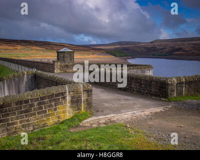 Ein- und Ausschalten der Pennine Way Stockfoto