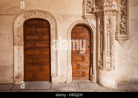 Monasterio de San Juan de Los Reyes in Toledo, Spanien. Stockfoto