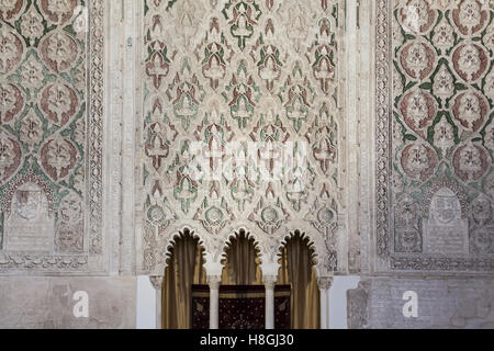 Sinagoga del Transito in Toledo, Spanien. Stockfoto
