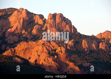 Frankreich, Cote d ' Azur del Esterel-Massiv Südlich von Cannes Stockfoto