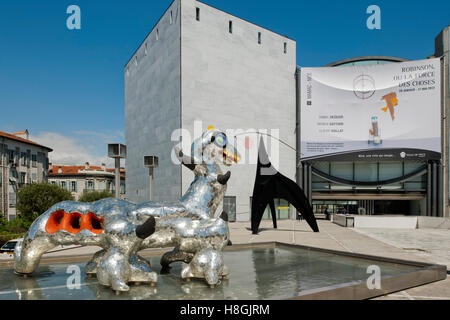 Frankreich, Cote d ' Azur, Nizza, Musée Kunstwerke Moderne et Contemporain, Museum Für Moderne Kunst der Promenade des Arts Kunstwerke. Stockfoto