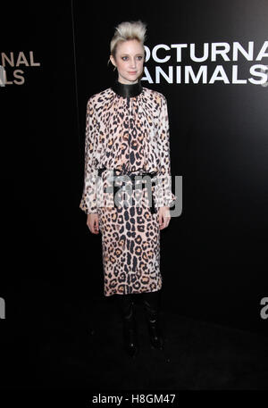 Los Angeles, CA, USA. 11. November 2016. 11. November 2016 - Los Angeles, Kalifornien - Andrea Riseborough. Nachtaktive Tiere Los Angeles Screening statt auf das Hammer Museum. Bildnachweis: AdMedia Credit: AdMedia/ZUMA Draht/Alamy Live-Nachrichten Stockfoto