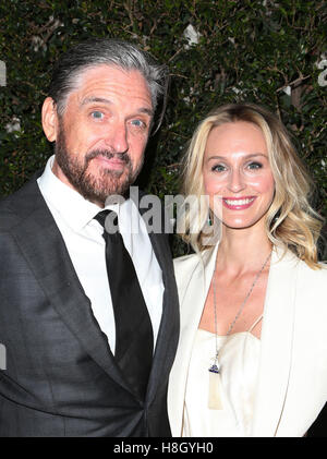 Beverly Hills, CA, USA. 12. November 2016. 12. November 2016 - Beverly Hills, Kalifornien - Craig Ferguson, Megan Wallace Cunningham. 30. Jubiläums-Gala Farm Sanctuary statt auf The Beverly Wilshire Four Seasons Hotel. Bildnachweis: AdMedia © AdMedia/ZUMA Draht/Alamy Live-Nachrichten Stockfoto