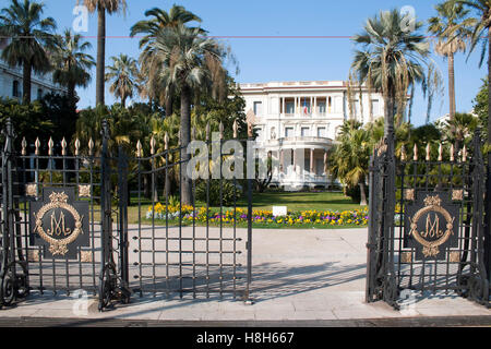 Frankreich, Cote d Azur, Nizza, Im Palais Massena der Promenade des Anglais ist Das Musée Kunstwerke et D´Histoire Untergebracht. Stockfoto