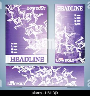 Moderne bunte Vorlage Broschüre, Magazin, Flyer, Broschüre, Banner, Abdeckung oder Bericht in A4.  Vektor-Illustration Stock Vektor