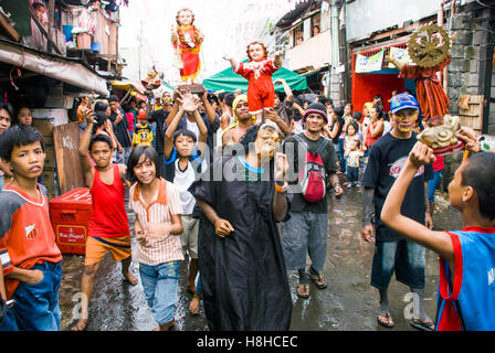 Santa Nino Festival, Tondo, Manila, Philippinen Stockfoto