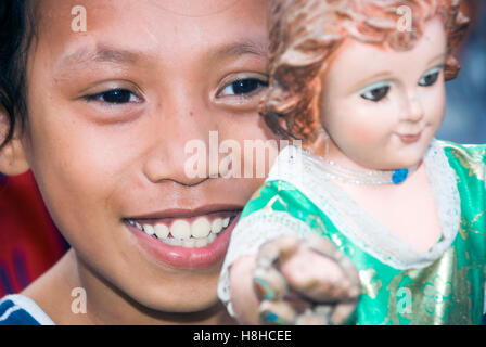 Santa Nino Festival, Tondo, Manila, Philippinen Stockfoto