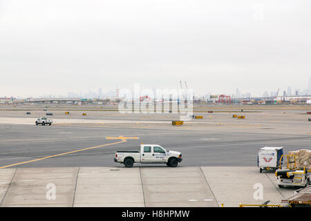 Flughafen Newark New Jersey, New York, Vereinigte Staaten von Amerika. Stockfoto