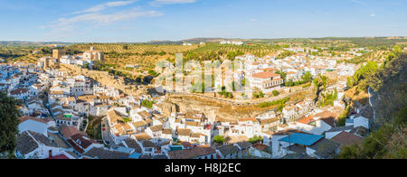 Setenil de Las Bodegas Stockfoto