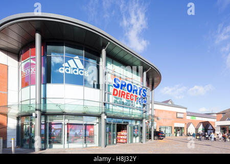 Direkte Sportgeschäft, England, UK Stockfoto
