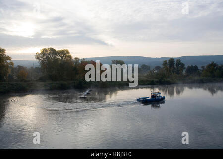 Deutschland, Ruhrgebiet, der Ruhr in Wetter. Stockfoto