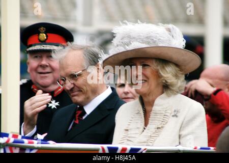 HRH die Herzogin von Cornwall besucht Veterans Day, Blackpool, Juli 2008 Stockfoto