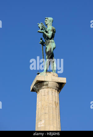 Der Victor-Denkmal, Kalemegdan, Belgrad, Serbien Stockfoto