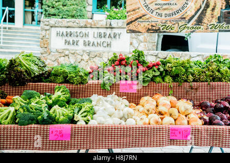 Im freien Markt Obst und Bauern Carmel California Carmel Stockfoto