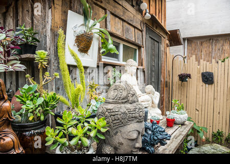 Carmel Gasse Carmel Secret Garden Stockfoto