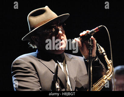 Van Morrison trat am 13. Oktober 2007 live im United Palace Theatre in New York City auf, © David Atlas/MediaPunch Stockfoto