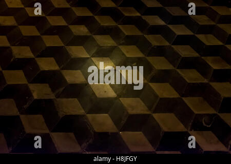 Cube-Fliesen Stockfoto