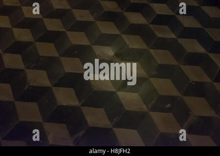 Cube-Fliesen Stockfoto