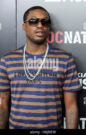 Meek Mill kommt bei Roc Nation Pre-GRAMMY-Brunch im Soho House im 9. Februar 2013 in West Hollywood, Kalifornien. Stockfoto