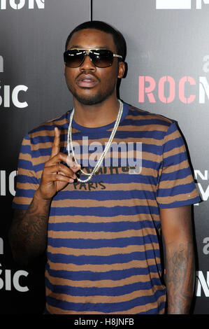 Meek Mill kommt bei Roc Nation Pre-GRAMMY-Brunch im Soho House im 9. Februar 2013 in West Hollywood, Kalifornien. Stockfoto