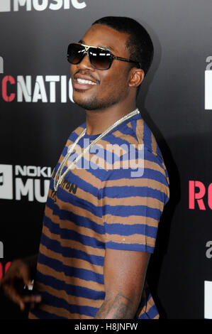 Meek Mill kommt bei Roc Nation Pre-GRAMMY-Brunch im Soho House im 9. Februar 2013 in West Hollywood, Kalifornien. Stockfoto