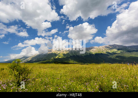 Passo San Leonardo (l ' Aquila, Italien) - Landschaft Stockfoto