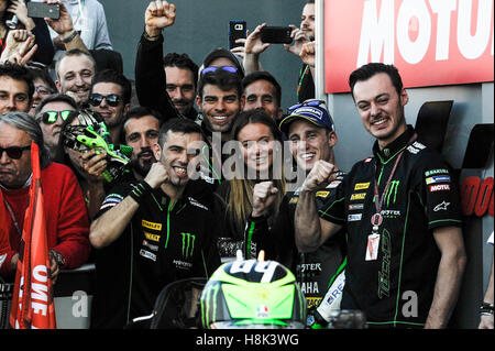 Valencia, Spanien. 13. November 2016. Pol Espargarò am Circuit Ricardo Tormo. © Gaetano Piazzolla/Pacific Press/Alamy Live-Nachrichten Stockfoto