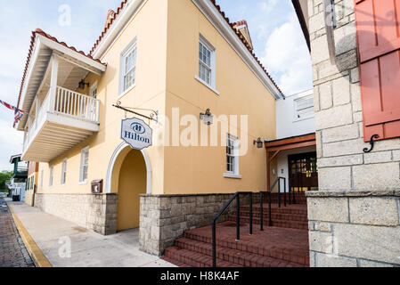 St. Augustine Florida Hilton Stockfoto