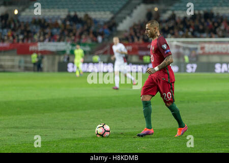 12. November 2016. Loule, Portugal. Portugals Stürmer Ricardo Quaresma (20) während der FIFA-Weltmeisterschaft 2018 zwischen Portugal und Lettland © Alexandre de Sousa/Alamy Live News Stockfoto