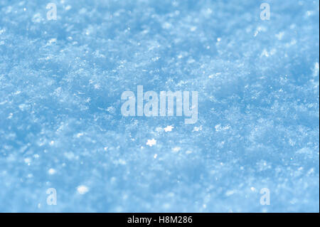 Blaue Textur Schnee winter Stockfoto